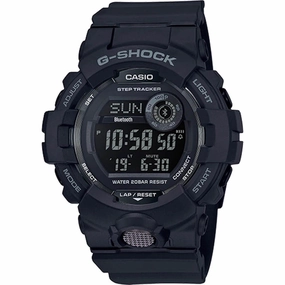Casio Men's Ana-Digi Watch - G-Shock G-Squad Black Dial Resin Strap | GBD800-1B