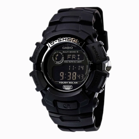 Casio Men's Digital Watch - G-Shock Atomic Timekeeping Dive Black Dial | GW2310FB-1