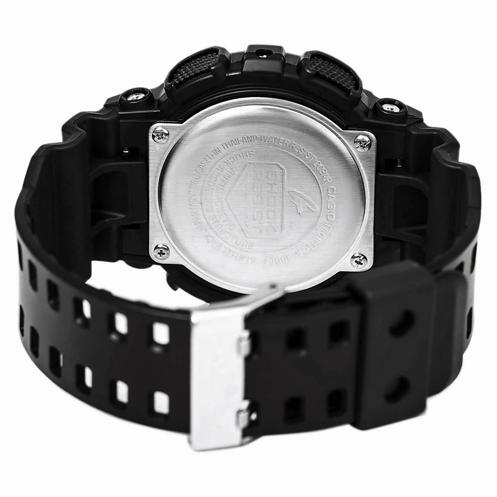 Casio Men's G-Shock Ana-Digi Camouflage Dial Resin Strap Dive Watch | GA100CF-1A9