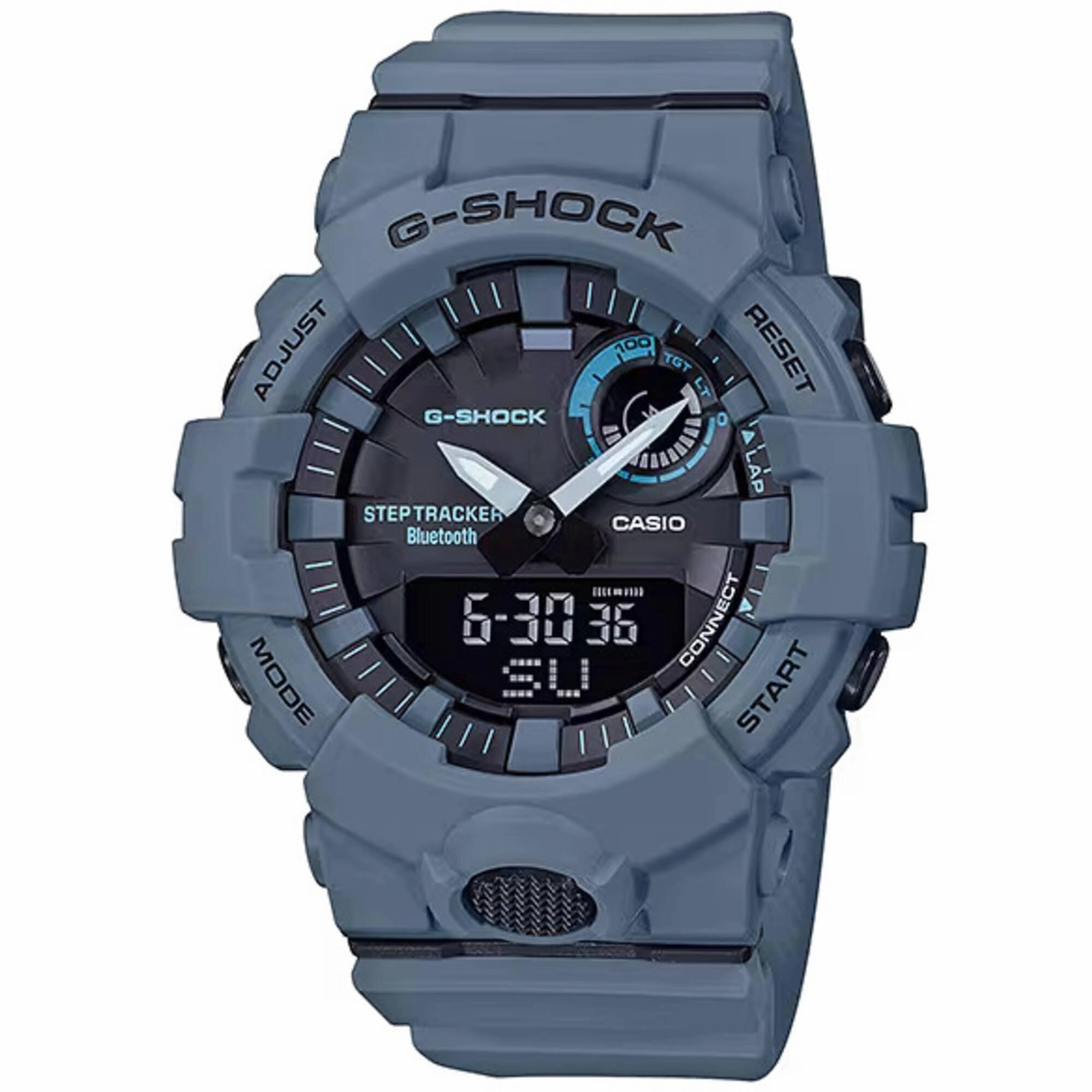 Casio Men's Watch - G-Shock G-Squad Blue Resin Strap Analog-Digital | GBA800UC-2A