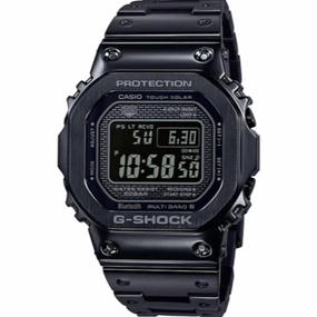Casio Men's Watch - G-Shock World Time Black Dial Bracelet Digital | GMW-B5000GD-1CR