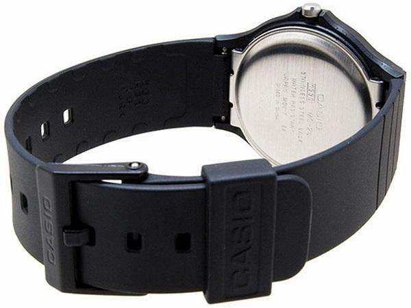 Casio MQ-24-1B2LDF Silicon Black Strap Watch for Men