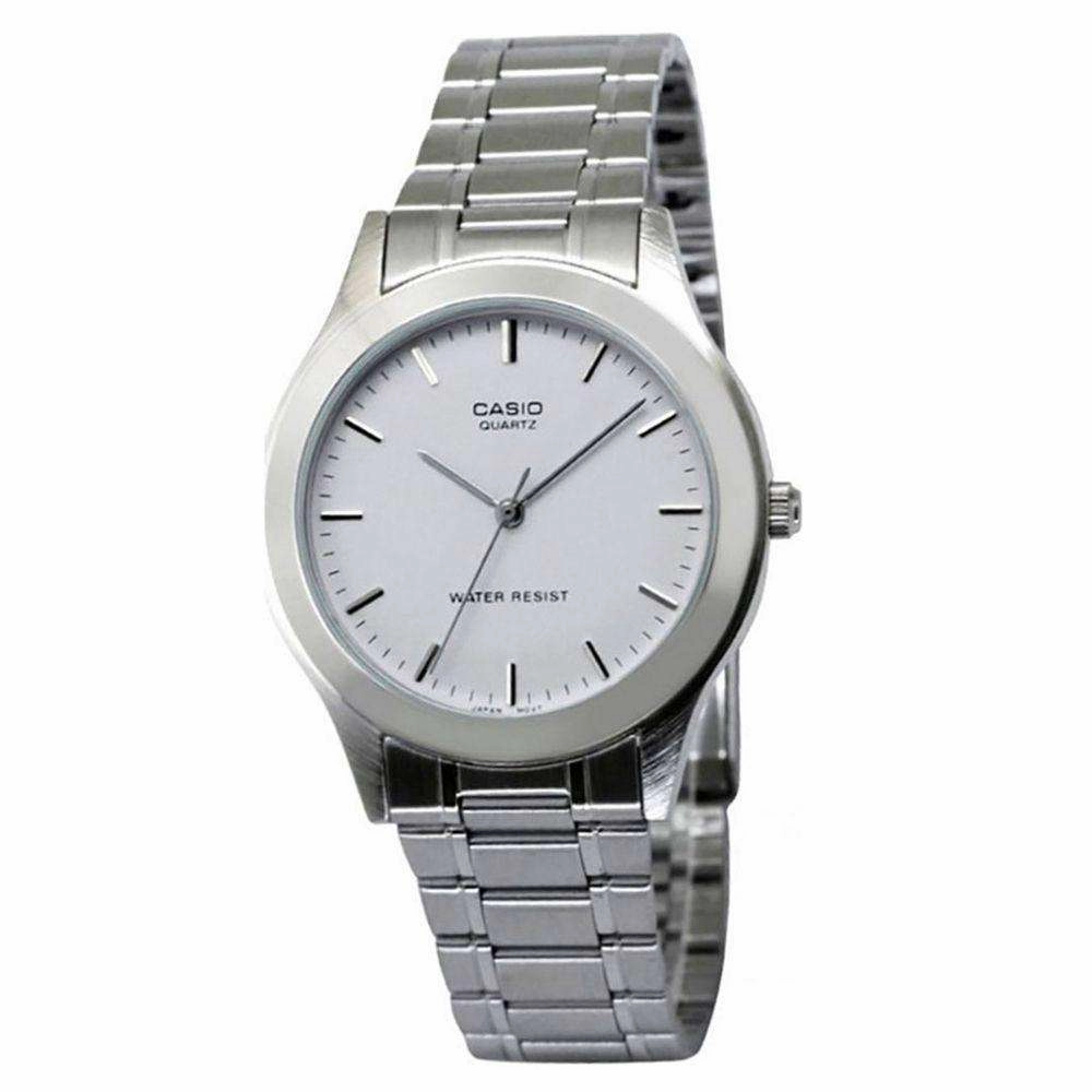 Casio MTP-1128A-7ARDF Silver Stainless Steel Strap Watch for Men