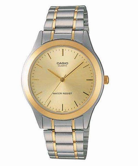Casio MTP-1128G-9ARDF Two Tone Stainless Steel Strap Watch for Men
