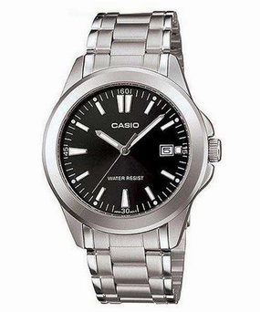 Casio MTP-1215A-1A2DF Silver Stainless Steel Strap Watch for Men