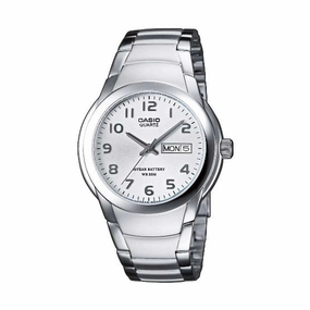 Casio MTP-1229D-7A Silver Stainless Steel Strap Watch for Men