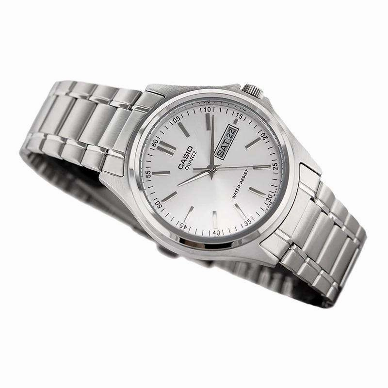 Casio MTP-1239D-7ADF Silver Stainless Steel Strap Watch for Men