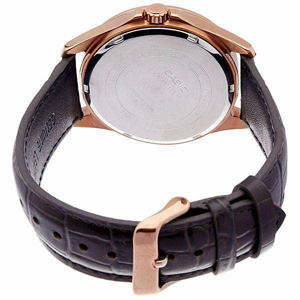 Casio MTP-1384L-7A Brown Leather Watch For Men