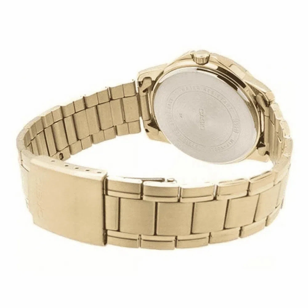 Casio MTP-V004G-1B Gold Stainless Watch for Men