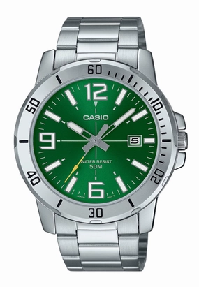 Casio MTP-VD01D-3B Analog Stainless Steel Strap Watch For Men