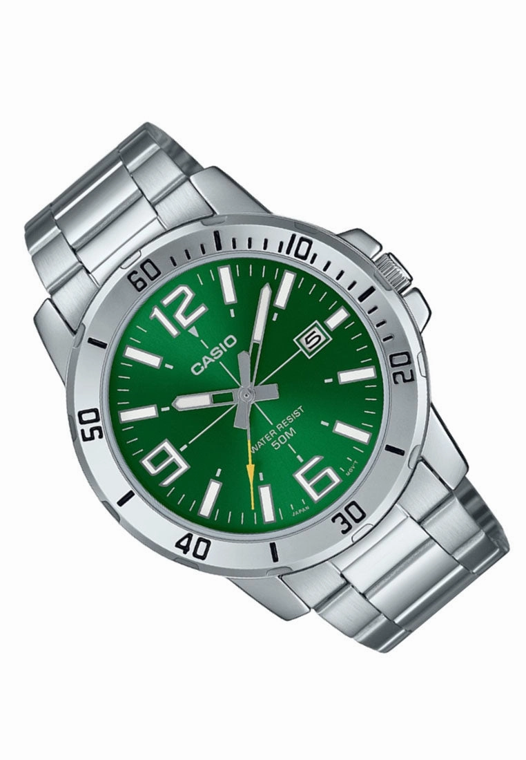Casio MTP-VD01D-3B Analog Stainless Steel Strap Watch For Men