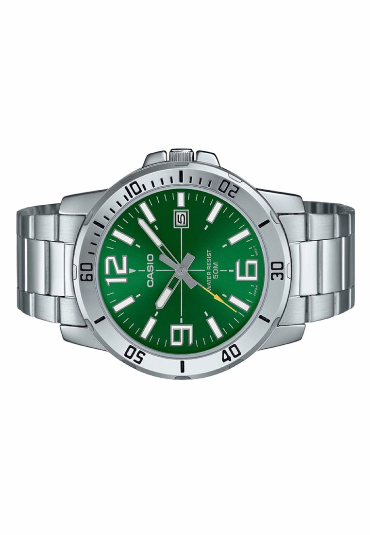 Casio MTP-VD01D-3B Analog Stainless Steel Strap Watch For Men
