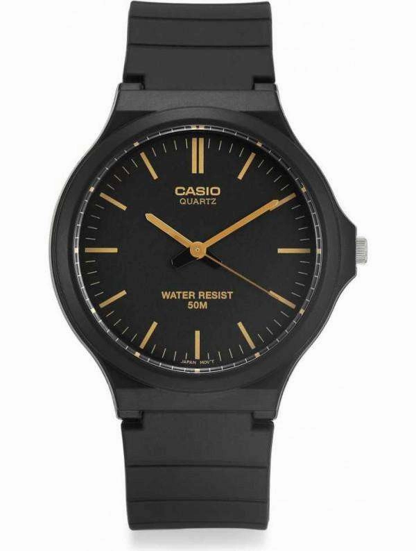 Casio MW-240-1E2VDF Black Resin Strap Watch for Men