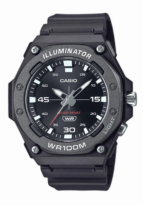 Casio MW-620H-1A Analog Rubber Strap Watch for Men