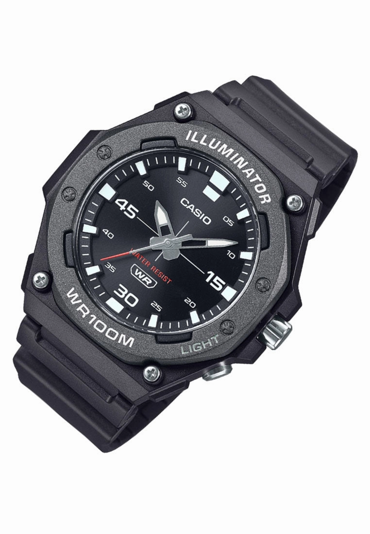 Casio MW-620H-1A Analog Rubber Strap Watch for Men