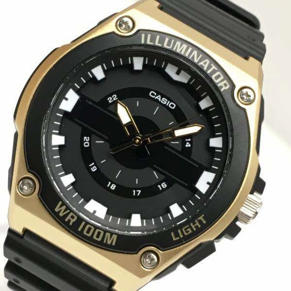 Casio MWC-100H-9AVDF Black Resin Watch for Men