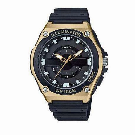 Casio MWC-100H-9AVDF Black Resin Watch for Men