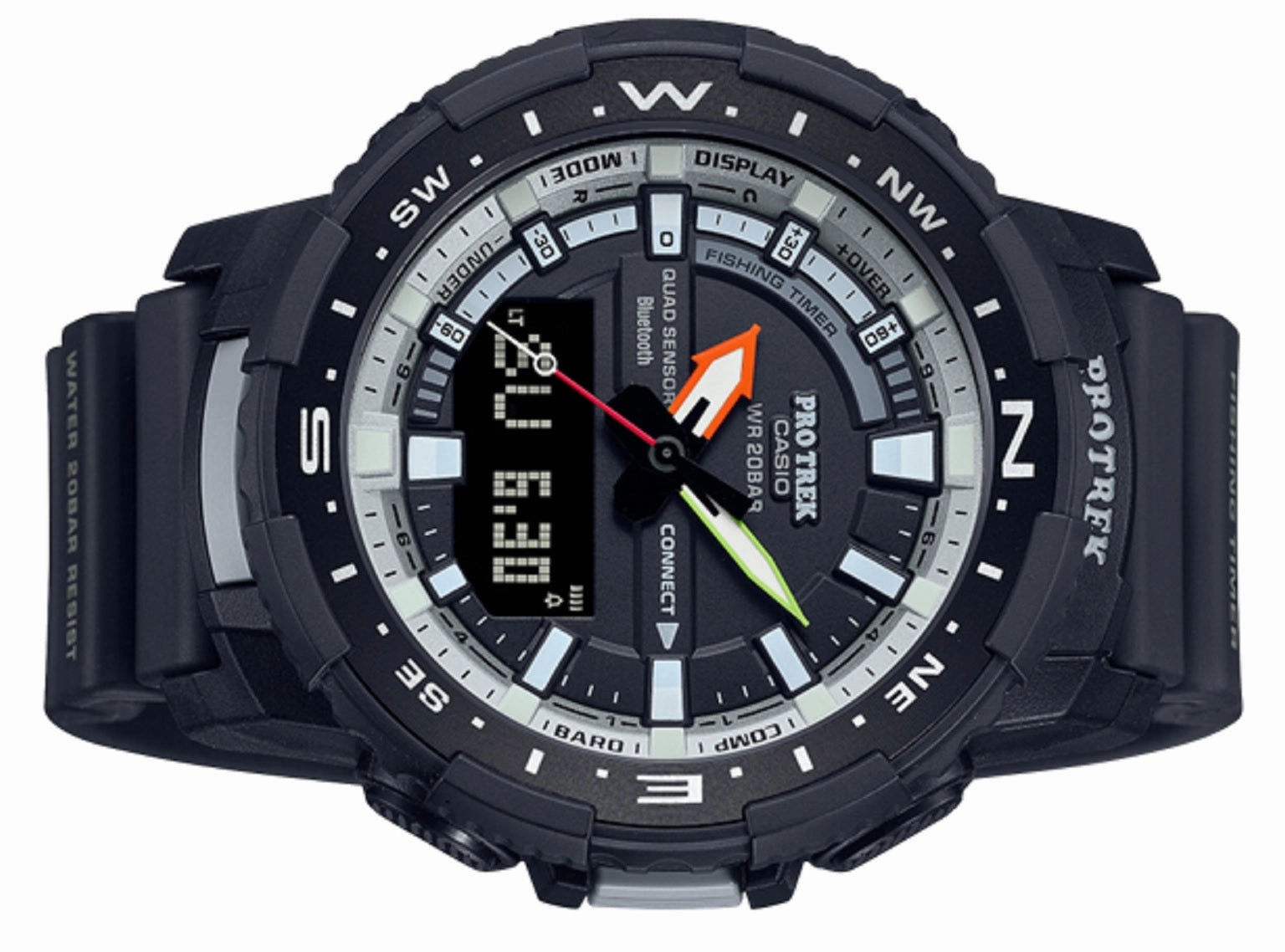 Casio Pro Trek PRT-B70-1DR Bluetooth Digital Analog Smart Watch For Men
