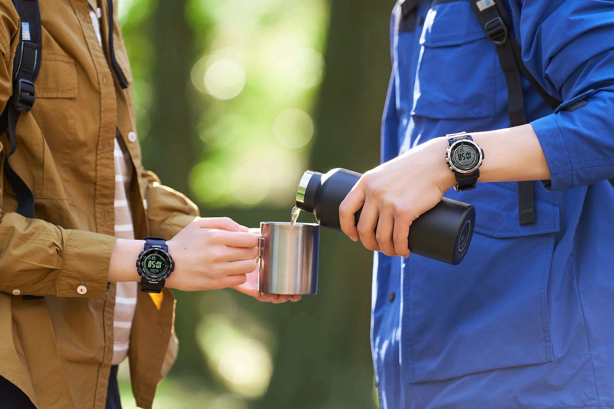 Casio Pro Trek Tough Solar Black Resin Band Watch PRW35Y-1B