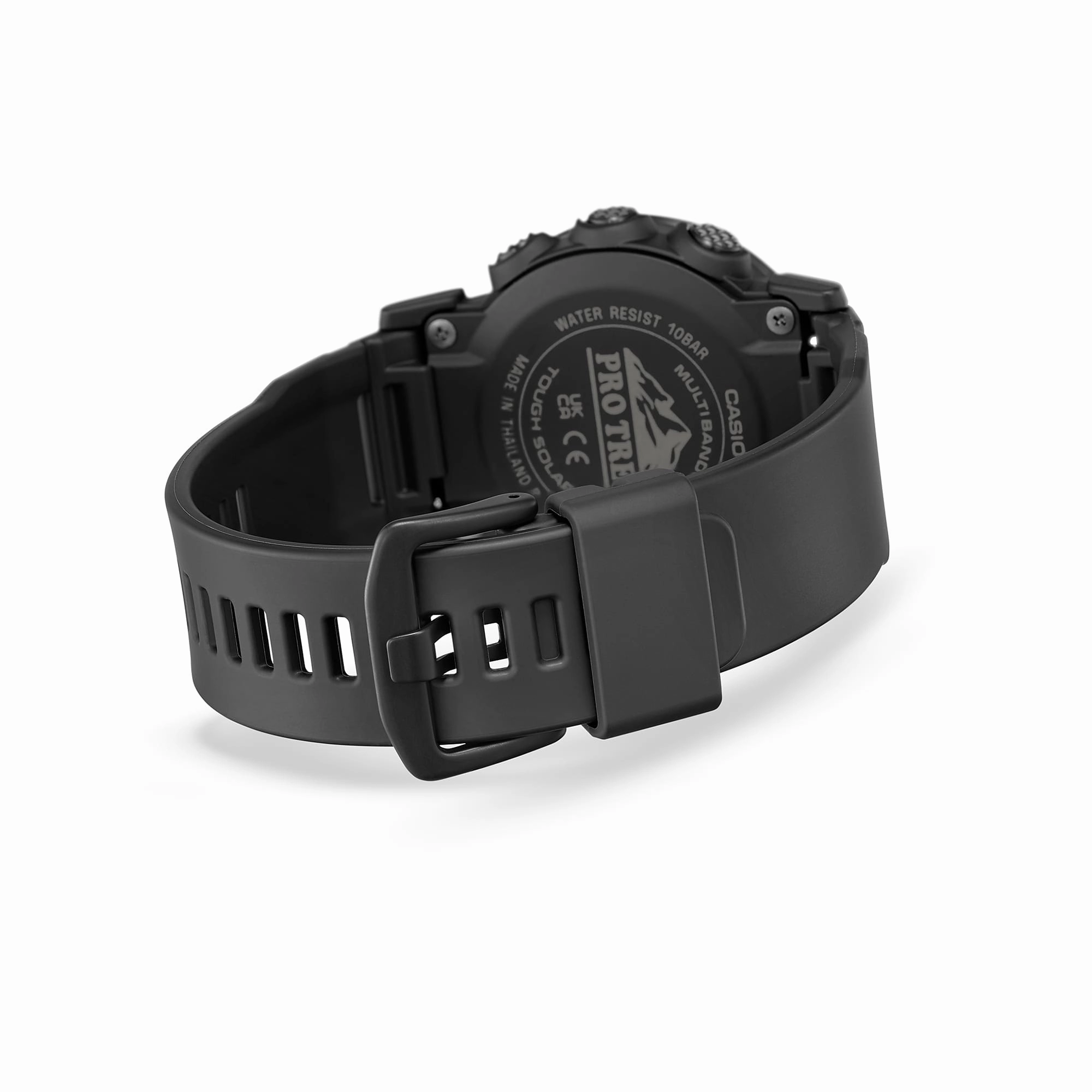 Casio Pro Trek Tough Solar Black Resin Band Watch PRW35Y-1B