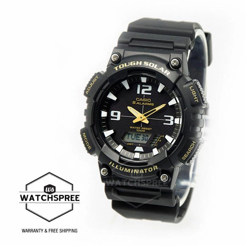 Casio Sport Analog Digital Tough Solar Watch AQS810W-1B