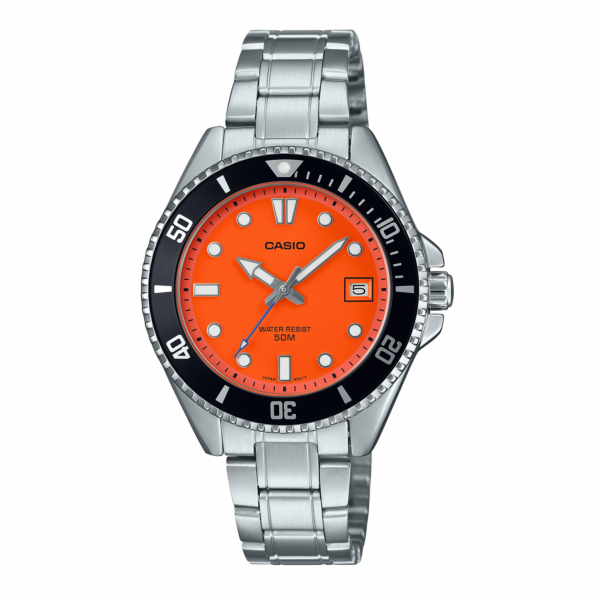 Casio Standard Analogue Diver Stainless Steel Watch MDV10D-4A1