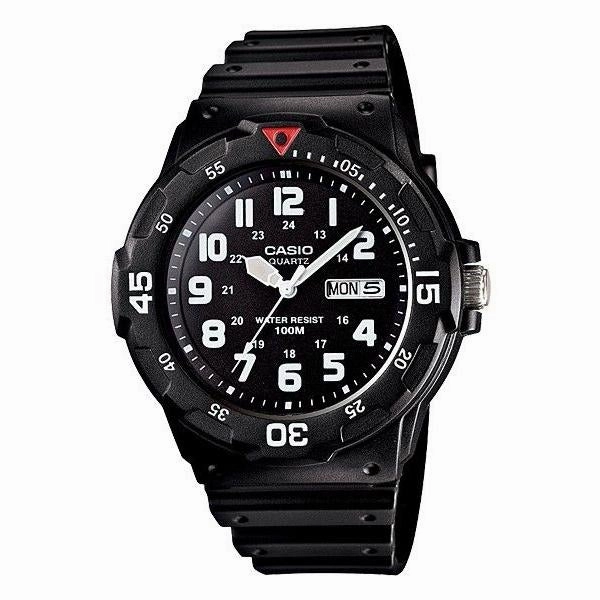 CASIO STANDARD COLLECTION MENS 100M - MRW-200H-1BVDF