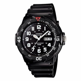 CASIO STANDARD COLLECTION MENS 100M - MRW-200H-1BVDF