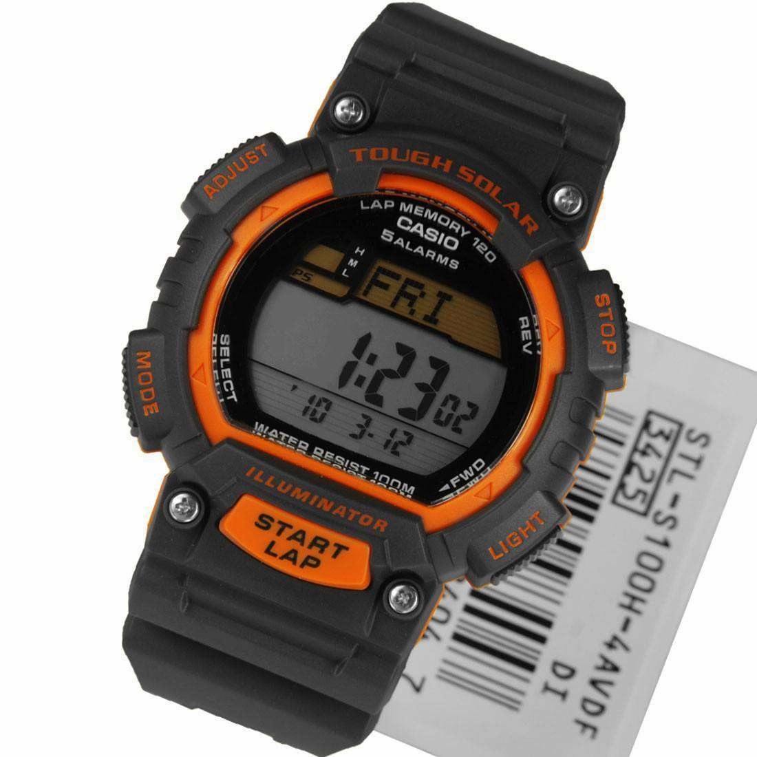 Casio STL-S100H-4A Grey Resin Strap Watch for Men