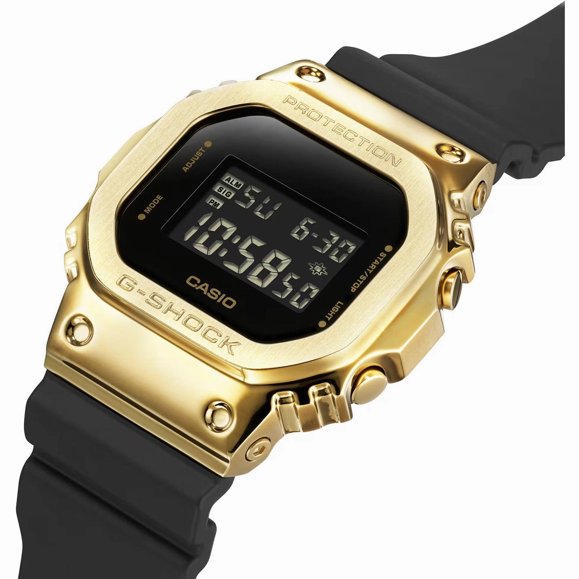 Casio Unisex Watch - G-Shock Black Digital Dial Shock Resistant Strap | GM5600G-9