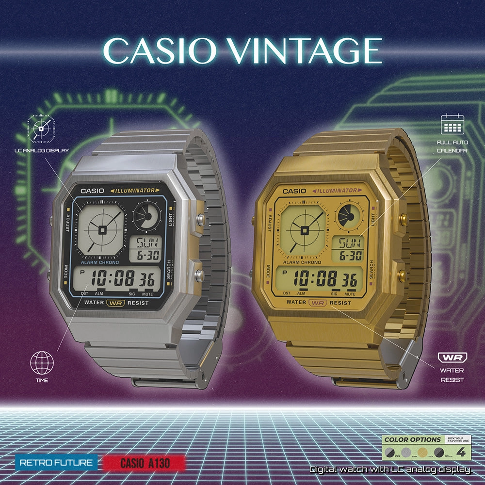 Casio Vintage A130WEG-9A