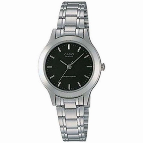 Casio Vintage LTP-1128A-1ARDF Silver Stainless Watch for Women