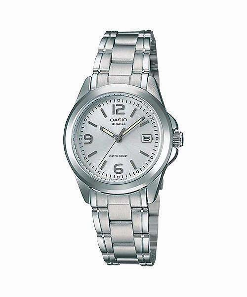 Casio Vintage LTP-1215A-7A Silver Watch for Women