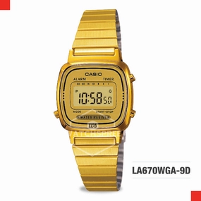 Casio Vintage Watch LA670WGA-9D LA670WGA-9