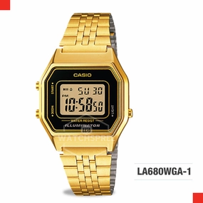 Casio Vintage Watch LA680WGA-1D LA-680WGA-1