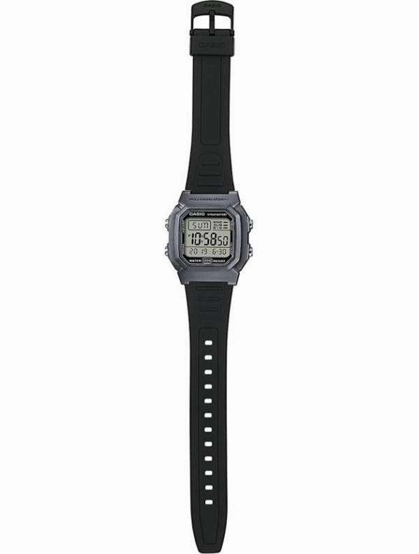 Casio W-800HM-7AVDF Black Resin Watch for Men and Women
