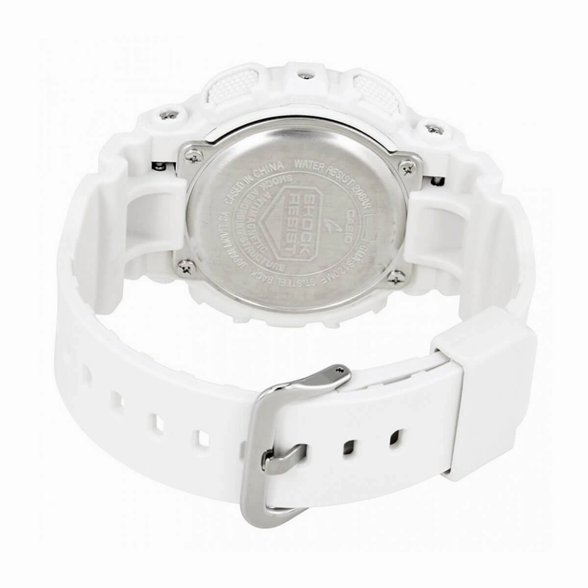 Casio Women's Ana-Digi Watch - G-Shock Rose Gold Dial Dive | GMAS120MF-7A2