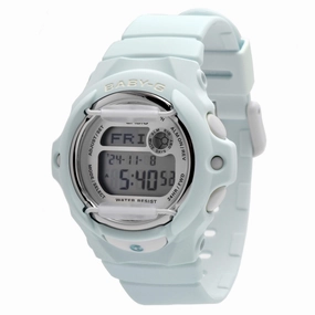 Casio Women's Digital Watch - Baby-G Digital Dial Light Green Strap Dive | BG169R-3