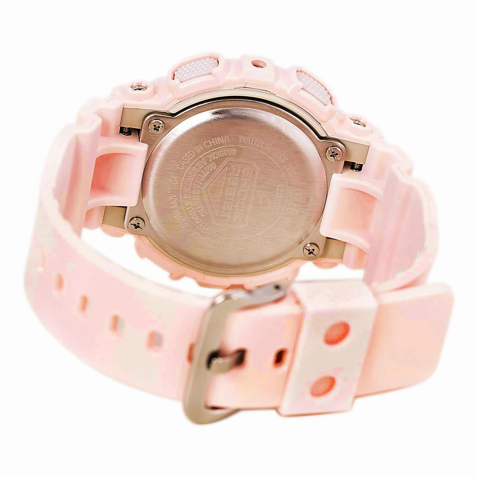 Casio Women's G-Shock Ana-Digi Pink Dial Watch | GMAS110MP-4A1