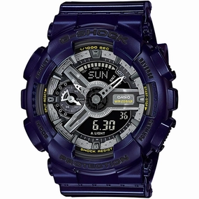 Casio Women's Watch - G-Shock Analog-Digital Dial Blue Resin Strap | GMAS110MC-2A