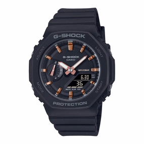 Casio Women's Watch - G-Shock Black Analog-Digital Dial Resin Strap | GMAS2100-1A