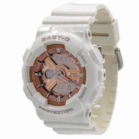 Casio Women's World Time Watch - Baby-G Ana-Digital Dial Resin Strap | BA110-7A1