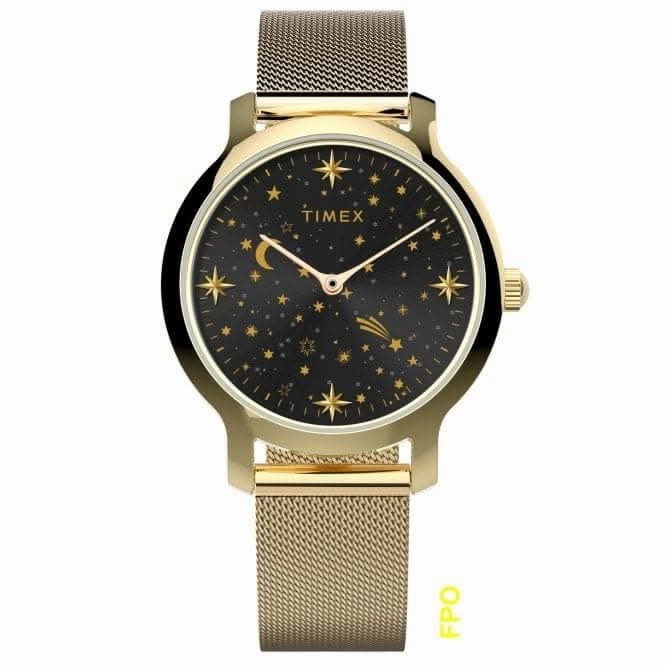 Celestial Transcend Gold-tone Watch TW2W21500