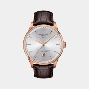 Chemin Des Tourelles Men Analog Leather Watch T0994073603700