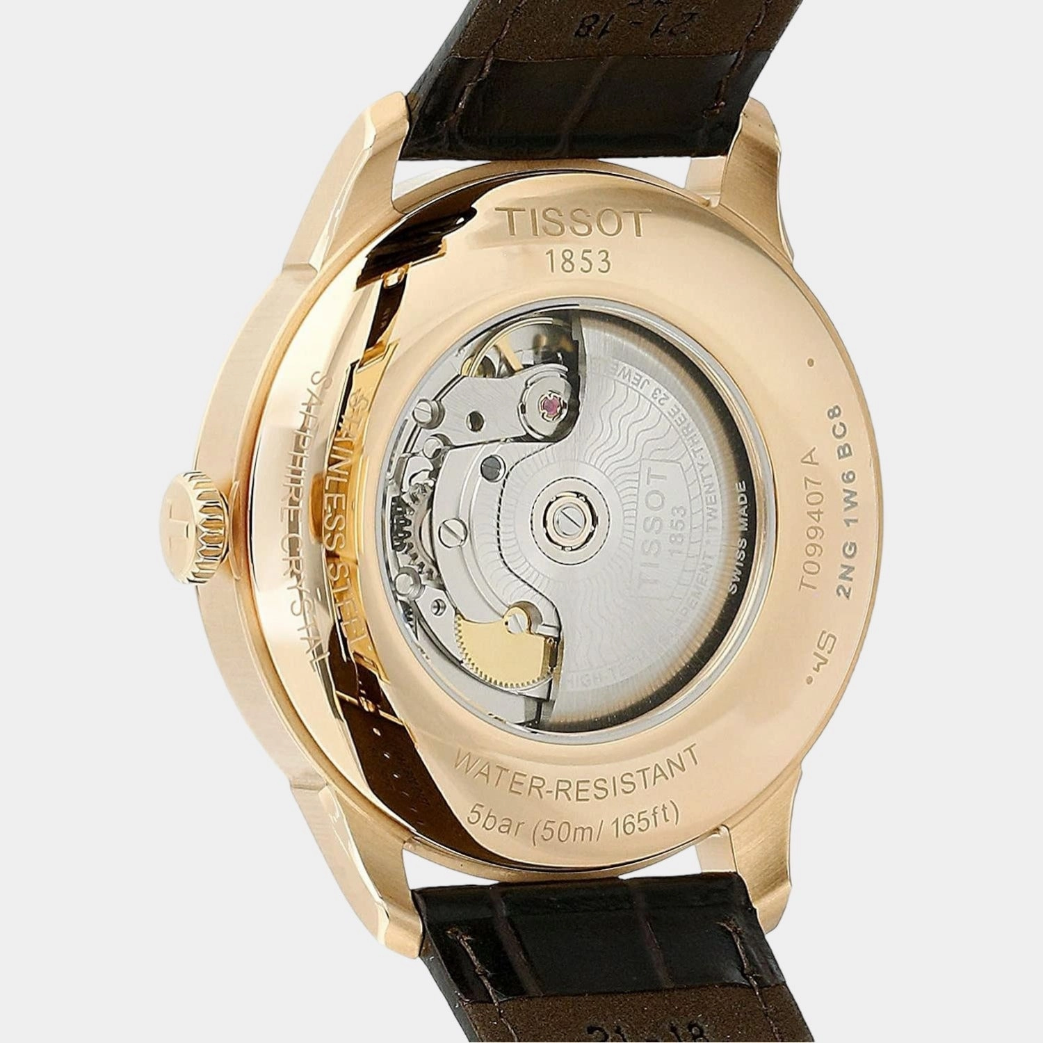 Chemin Des Tourelles Men Analog Leather Watch T0994073603700