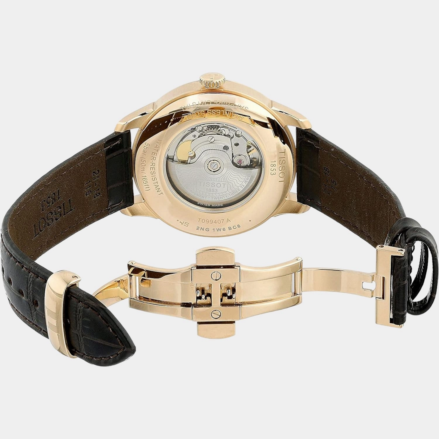 Chemin Des Tourelles Men Analog Leather Watch T0994073603700