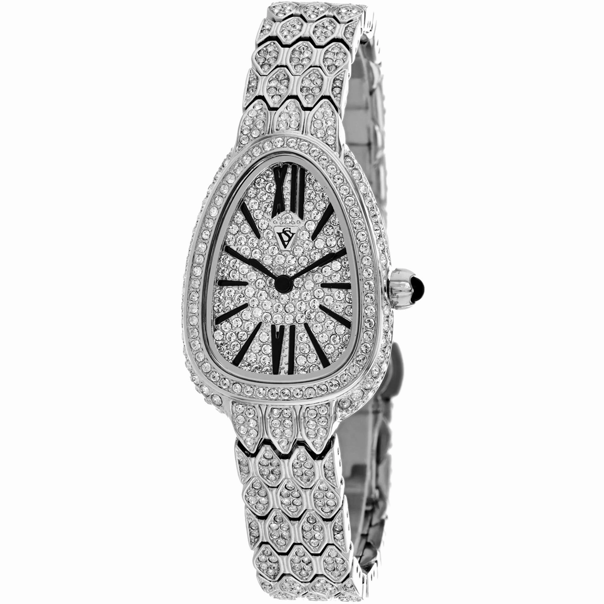 Christian Van Sant Women's Watch - Bella Quartz Silver Dial Steel Bracelet | CV4600