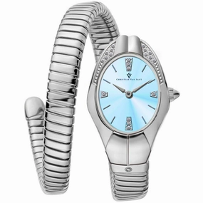 Christian Van Sant Women's Watch - Naga Quartz Silver Stainless Steel Band | CV0884