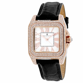 Christian Van Sant Women's Watch - Radieuse Quartz White Dial Leather Strap | CV4426
