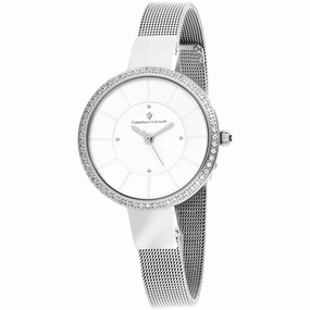 Christian Van Sant Women's Watch - Reign Quartz Silver Dial Steel Bracelet | CV0220